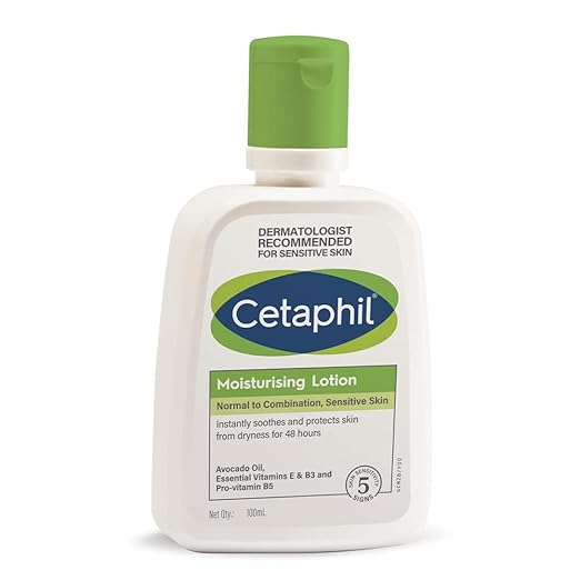 Cetaphil Moisturising Lotion – Lightweight Hydration with Niacinamide & Panthenol (100 ml)